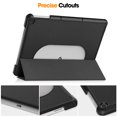 thumbnail image 6 of SaniMore for Google Pixel Tablet Case, Auto Sleep/Wake Rugged PC Tri-Fold Kickstand [Support iPad 1st/3rd Pencil Charging]  Shockproof Protective Case for Women Men, Black, 6 of 10