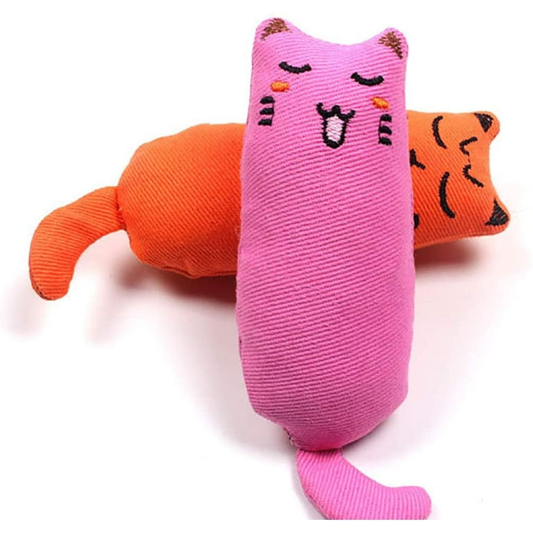 CiyvoLyeen 6 Pack Sushi Cat Toys with Catnip Sushi Roll Pillow Kitten Chew  Bite Supplies Boredom Relief Fluffy Kitty Teeth Cleaning Chewing Cat Lovers  Interactive Plush Gift