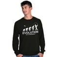 thumbnail image 4 of Fly Fishing Joke Cool Funny Fishermen Men's Long Sleeve Tee T Shirt Brisco Brands S, 4 of 5
