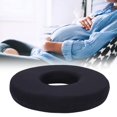 thumbnail image 2 of XIEULQP Orthopedic Donut Seat Cushion - Medical-Grade Tailbone Relief Pillow for Car/Wheelchair Use with Memory Foam Core, Postpartum and Hemorrhoid Discomfort Support​​, 2 of 9