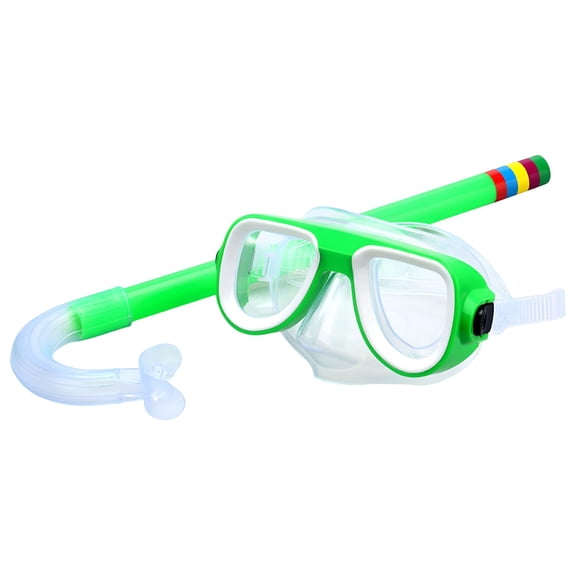 TELOLY 2026 New Swim Goggles - Goggles for Children 6-14, Large Frame Diving Goggles Boys Glasses Girls Hd Goggles Waterproof Equipment Swimming Goggles (Green)
