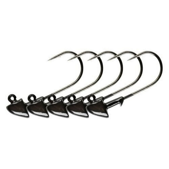 YUM Money Head Jig Black 1/8 oz.