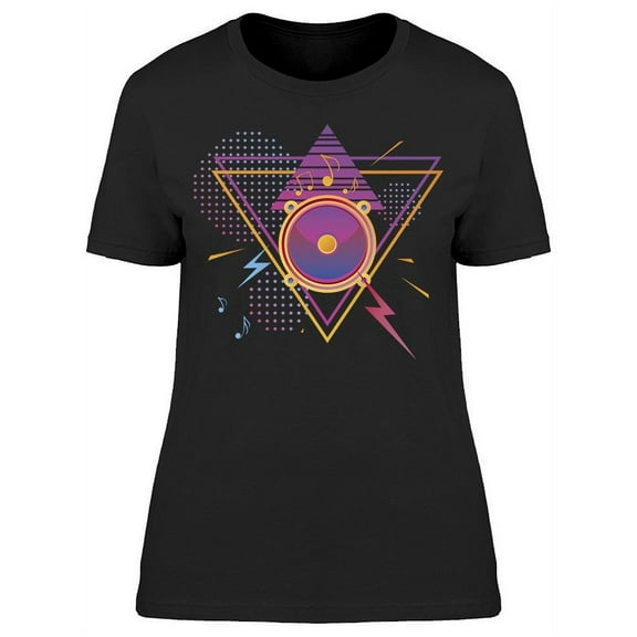 Trendy Electronic Music T-Shirt Women -Image by Shutterstock, Female Small