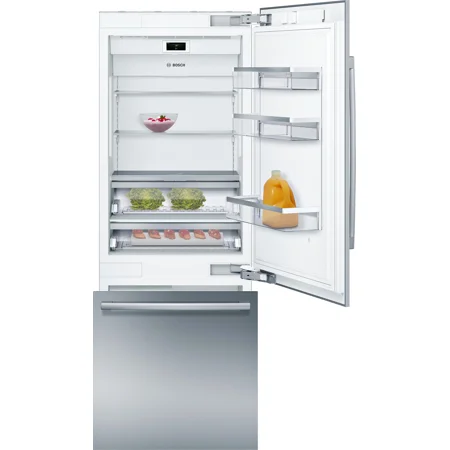B30BB935SS 30 Inch  16 Cu. Ft. Built-In Bottom Freezer Refrigerator with LED Lighting