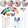 thumbnail image 1 of BUYISI Embroidery Sewing Kits Punch Tools Needle Knitting Kits Embroidery Accessories Set Ac177, 1 of 5