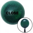 thumbnail image 1 of American Shifter  Black Close Green Metal Flake Shift Knob with M16 x 1.5 Insert Shifter Auto Manual, 1 of 1