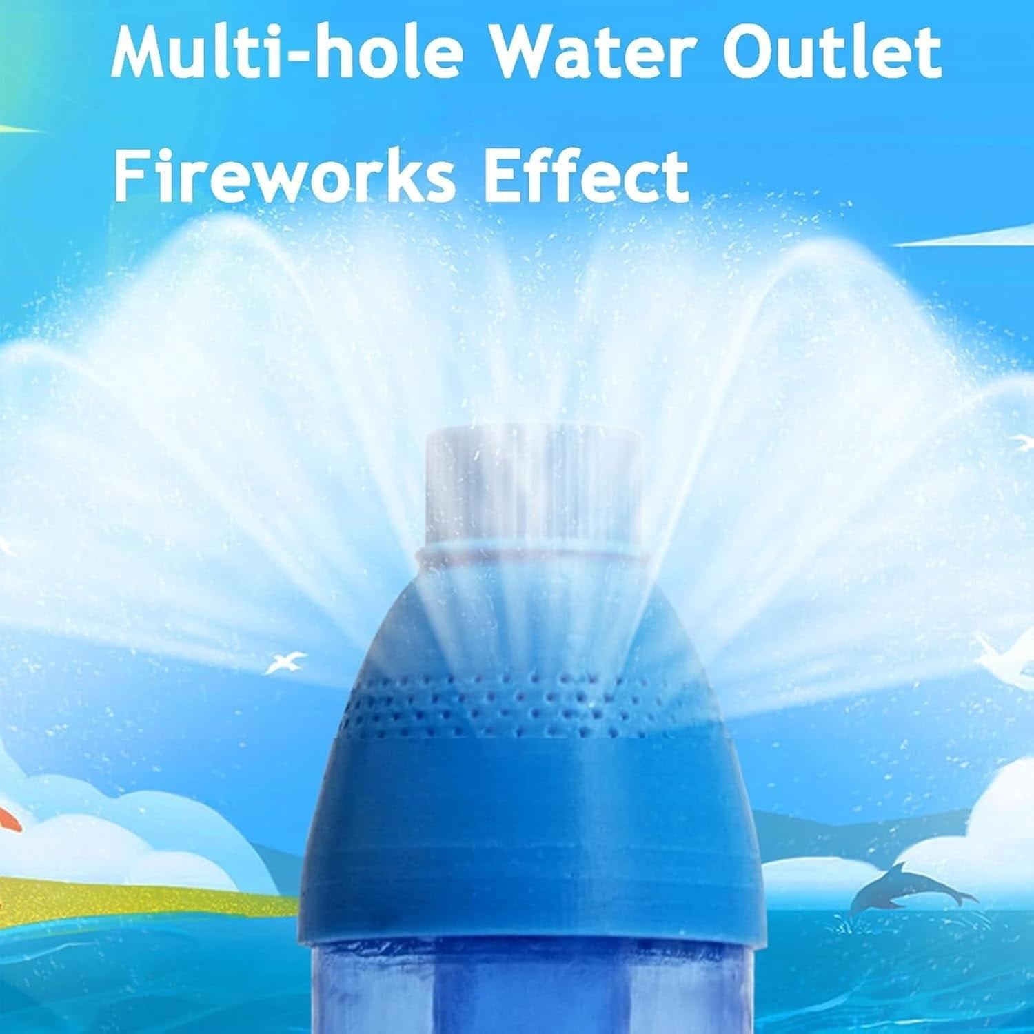 Fireworks Water Gun Set - Fireworks-shaped Water Spray Toys, Suitable For Couples, Party Entertainment, And Interactive Games With Friends And Relatives
