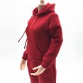thumbnail image 2 of Traje de pantalón y con capucha de muñeca 1/6 para accesorios de de acción femenina pulgadas, rojo Zulema Figura de acción ropa, 2 of 8