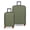 Olive, variant on iFLY Venture 2-Piece Expandable Hardside Spinner Luggage Set , 20" Carry-on and 28" Checked Luggage, Olive