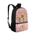 thumbnail image 2 of Yuyamidu Cute Capybara Kids School Backpack with Multiple Pockets, Lightweight Bookbag for Elementary Students, Casual Daypack for Girls Daily Use Travel, 2 of 6