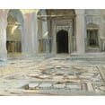 thumbnail image 2 of John Singer Sargent 17x15 Gold Ornate Wood Frame and Double Matted Museum Art Print Titled - Pavement (Cairo 1891), 2 of 4