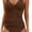 Brown, variant on otnbgsr Halter Tankini women's swimsuit, two-piece swimsuit, V-neck, with shorts