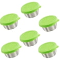 thumbnail image 1 of Contenedor Para Salsa De Ensalada Con Tapa, HerméTico, Reutilizable, De Acero Inoxidable, Para Aderezo De Ensaladas, Recipiente Para Salsa, 1 of 5