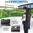 thumbnail image 6 of Spaco 2-in-1 Portable Soccer Rebounder Net with Carrying Bag, Dual Side for Team or Solo Soccer Training, 6 of 11