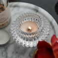 thumbnail image 4 of sunsanly Double-sided Glass Candle Holder Clear Taper Pillar Tealight Candle Candleholder Candlestick Wedding Party Table Centerpiece Decoration, 4 of 7