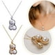 thumbnail image 4 of Cadena Clavícula -studded Colgante Collar Coreano Perla Earthnut Fresh-water Collares y Colgantes, 4 of 8