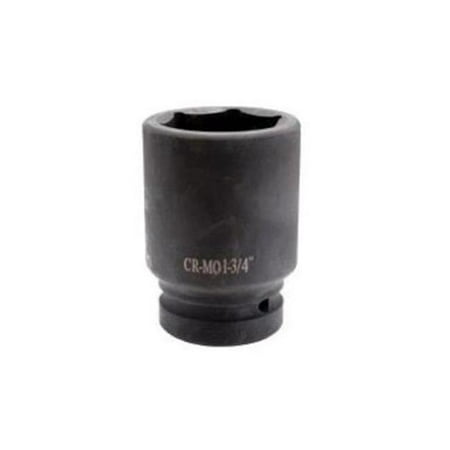 

1.75 in. 1 in. Dr Cr-Mo Air Deep Impact Socket