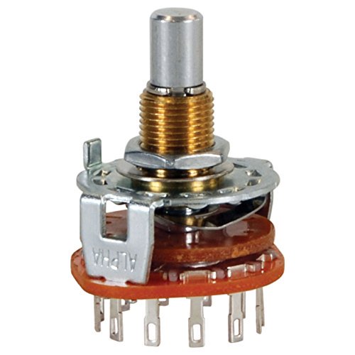 Parts Express Rotary Switch 1 Pole 12 Position NonShorting Walmart