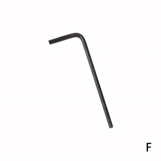 L-shaped Hexagonal Wrench Tool Imported Good Quality / Ordinary Hexagonal Wrench Set Black 0.9mm-10mm