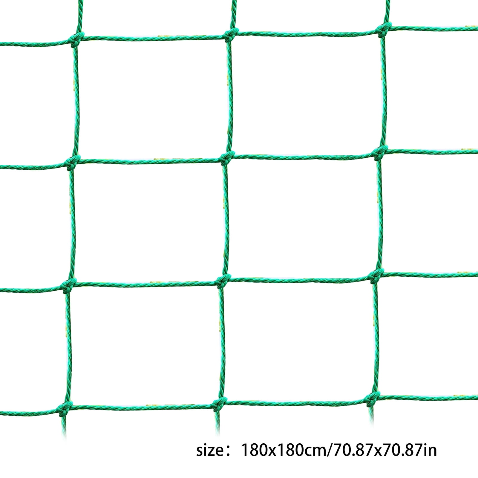 Trellis Netting for Climbing Plants Reinforced 27-Strand 70 X 70 inch Garden Trellis Netting for Cucumber Plants Vegetables Single Pack