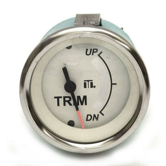 Teleflex Boat Trim Gauge 67527F | Mercury 2 Inch White