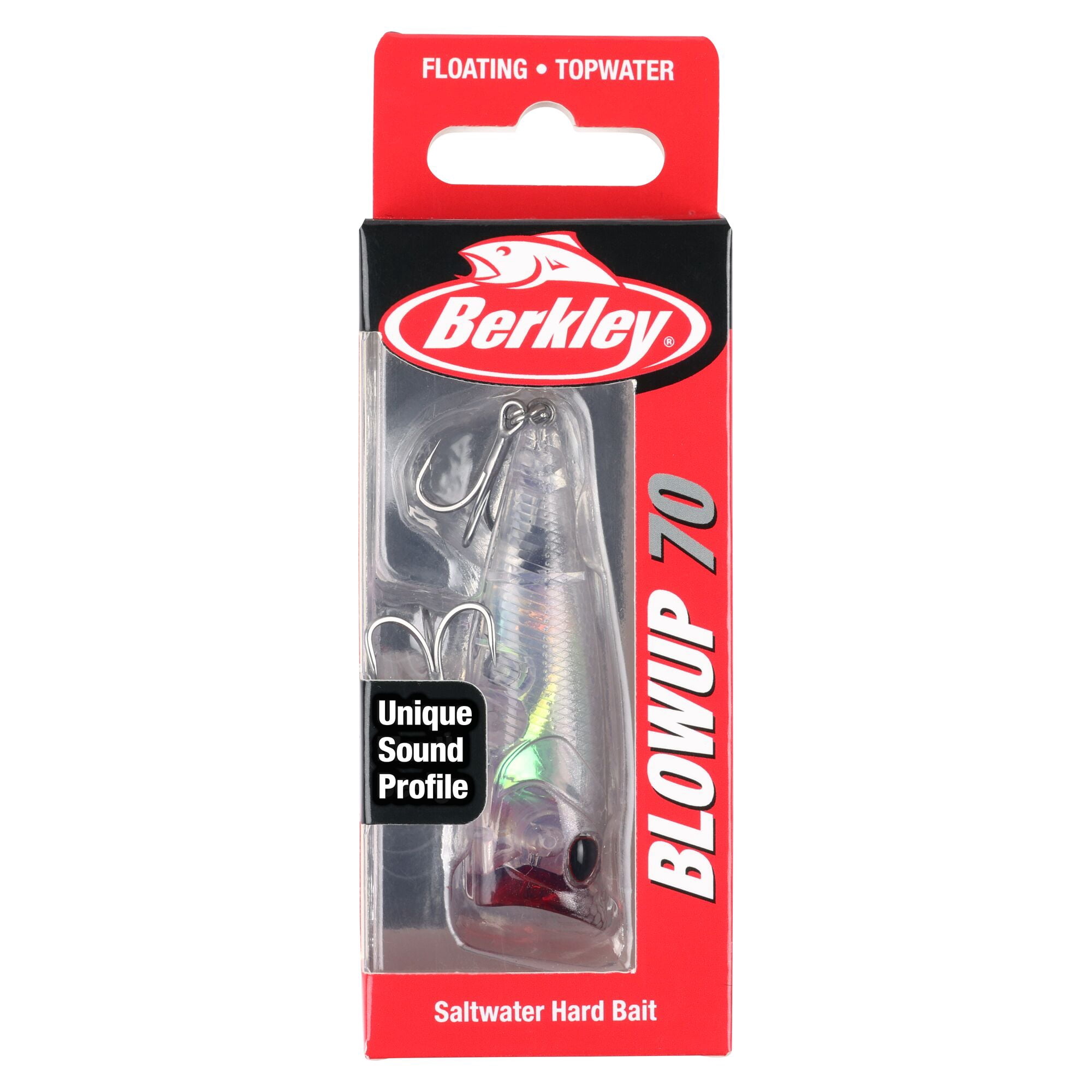 Berkley BlowUp Fishing Lure, 2.75 in, Silver Bullet (1-count)