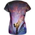 thumbnail image 2 of Galaxy Cat Time and Space All Over Womens T-Shirt - Large, 2 of 2