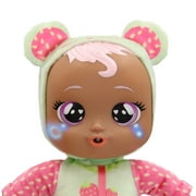 Cry Babies Mealtime Mindy 11.4 Baby Doll w/ 4 accessories, 15 sounds and reactions