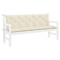 thumbnail image 2 of Cojín Casafoyer para Silla Colgante Blanco Crema 180x50 cm, 2 of 4