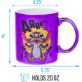 thumbnail image 3 of Silver Buffalo Disney Lilo and Stitch Halloween Midnight Scares Electroplate Chrome Ceramic Mug, 20 Ounces, 3 of 6