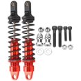 thumbnail image 1 of Lot de 2 amortisseurs RC en aluminium de 173 mm pour voitures tout-terrain à essence HSP 94050 1/5 RC (rouge), 1 of 4