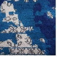 thumbnail image 2 of Rugsotic Carpets Hand Knotted Silk Area Rugs - 8'X10', Rectangle, Blue Beige, Abstract Modern Design, High Pile Thick Handmade Anti Skid Area Rugs For Living Room, Bed Room (Ns1241), 2 of 5
