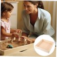 thumbnail image 4 of PAMINGONO Wooden Sandbox Playset Sand Tray For Indoor Outdoor Activities Engaging With Compact Design For Fun Playtime, 4 of 8