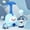 Sky Blue, variant on Squeeze Stress Relief Funny Squishy, Sensory Fidget for Anxiety Relief, ADHD Focus and Desk Calming,Anxiety Management for Professionals