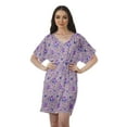 thumbnail image 1 of Moomaya Womens Casual Dresses Short Printed Womens V Neck Flowy Dress Plus Size, 1 of 6