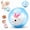Blue, variant on Self-Rolling Interactive Cat Ball Realistic Animal Automatic Moving Rolling Cat Ball 360° Rolling Spin Moving Cat Ball Fun Indoor Interactive Pet Ball for Cats Dogs Chasing