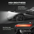 thumbnail image 6 of Metro Mobility M2 Fold 4-Wheel Mobility Scooter with Storage, Black, 300 lb Limit, 6 of 8
