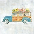 thumbnail image 2 of Coulter, Cynthia 20x20 White Modern Wood Framed Museum Art Print Titled - Vintage Station Wagon, 2 of 4