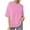 Hot Pink, variant on Cavosen Womens Elbow Length Shirts Half Sleeve Lace Patchwork Pullover T-Shirts Tunic Crewneck Solid Soft Tops Holiday Blouse Fashion Loose Shirts Athletic Resort Tees Brown L