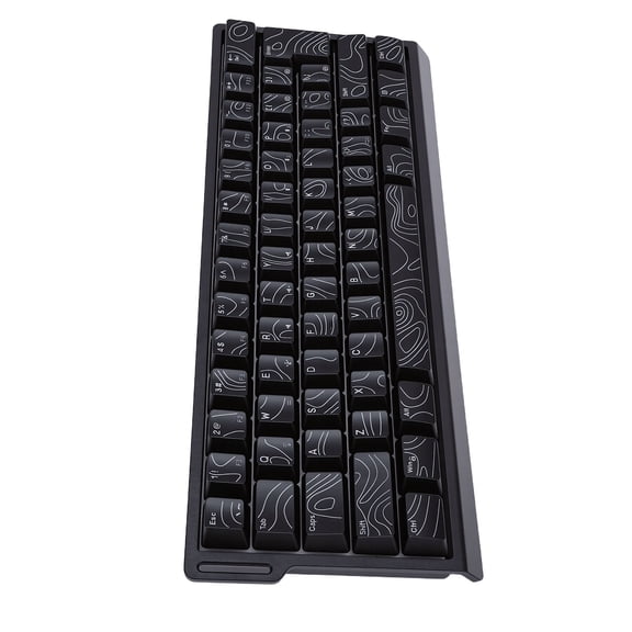 Quiet Keyboard Quiet Keyboard With Wireless Keyboard 61 Key Triple Mode 2.4G USB Bluetooth with RGB Backlit Ribbon 60 Percent Portable for Gaming Rechargeable