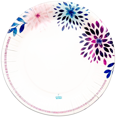 thumbnail image 2 of 24 Pz Plato Desechable De Cartón Decorativo Premium Hojas Azules 9 pulgadas, 2 of 5