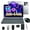 silver, variant on UODEGA Q78 10.1" 2-in-1 Tablet Bundle, 64GB, Android 15, Wi-Fi, 5G, Black