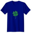 thumbnail image 3 of EGNMCR St. Patrick's Day Shirts for Women Shamrockes Heart Graphic Tees Round Neck Short Sleeve St Patty's Luck T-Shirt Irish Tops Casual Festival Holiday Tee Tops, 3 of 5
