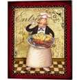 thumbnail image 4 of Vivian Eisner 'Chefs Bon Appetit' Canvas Art (Set of 3), 4 of 5