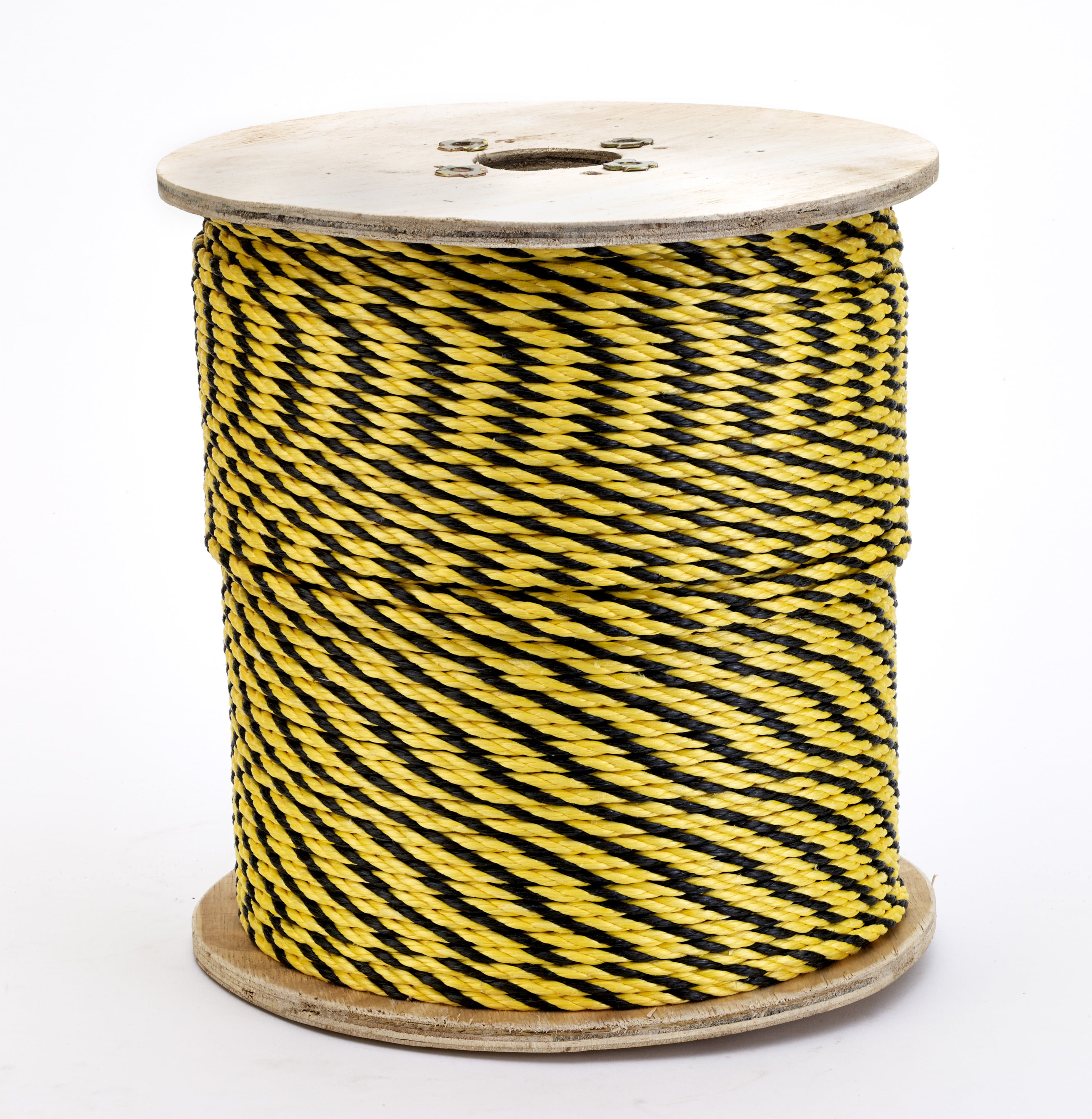 3Strand Twisted Polypropylene Safety Rope, 1490 lbs Tensile Strength, 1200 ft. Length x 1/4 in