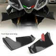 thumbnail image 3 of Winglet Aerodynamic Wing Kit Spoiler Accessories for Aprilia Black, 3 of 5