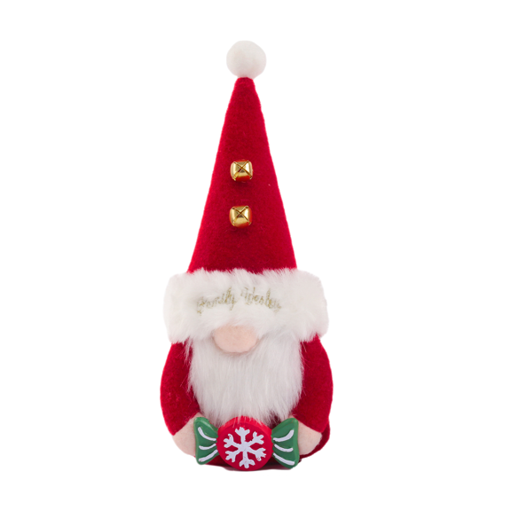 Yidarton Christmas Decoration Supplies Bells Faceless Doll Doll Home Window Desktop Decoration Ornaments