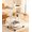 White, variant on Alexent 3-Tier Rolling Storage Cart with Table Top, Sturdy Metal Utility Cart with Wheels & Hanging Cups, Rolling Organizer Trolley for Home Kitchen, Pink