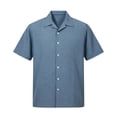 thumbnail image 5 of Guluxicc Men's Business Causal Shirts Button Down Classic Everyday Wear Short Sleeve Shirts for Summer Casual Outfits, 5 of 6