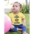 thumbnail image 2 of Smartprints Infants Graphic Bodysuit - My Mom Is My Valentine - Regular Fit 100% Cotton, 2 of 4